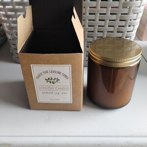 Brand New Scented Candle - Brown